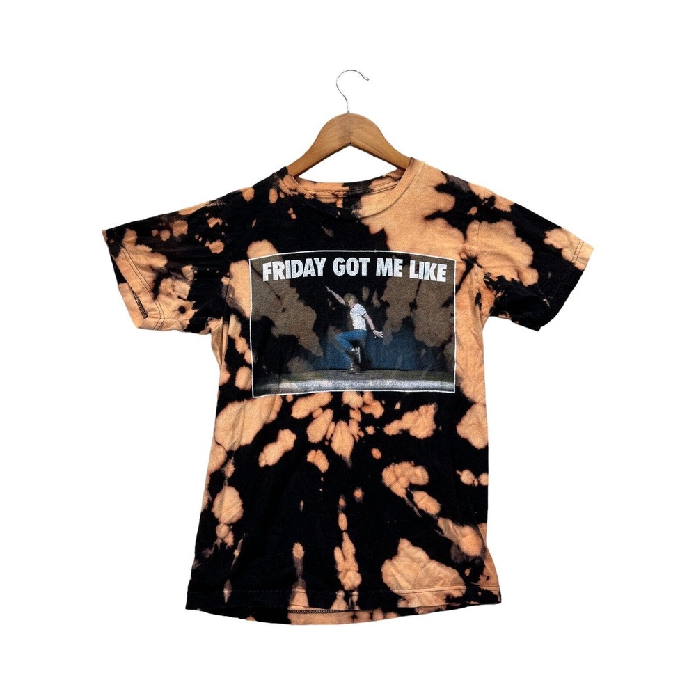 Napoleon Dynamite Friday Got Me Like 2004 Dancing Vintage Tie Dye Mens T-Shirt S